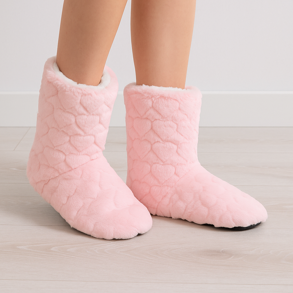 Pluszowe Kapcie Mivie™ Cozy Heart"