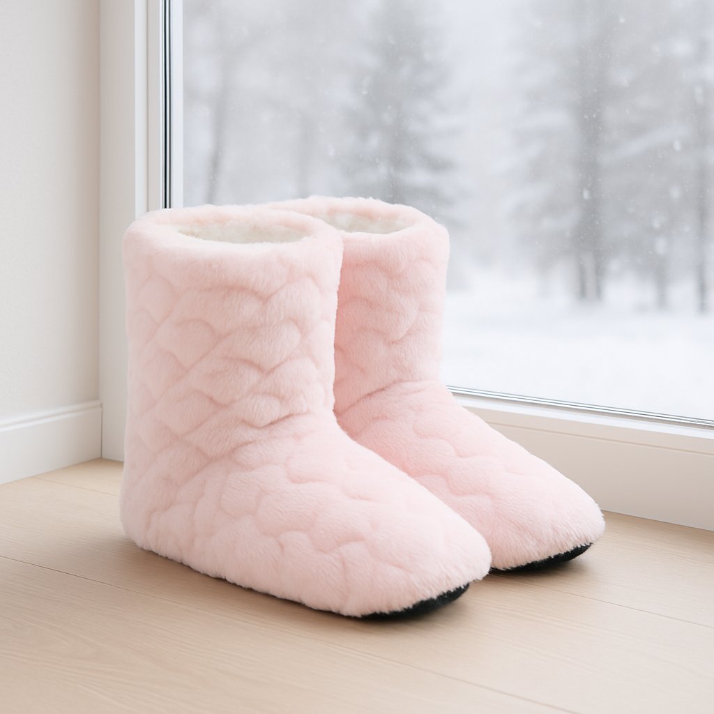 Pluszowe Kapcie Mivie™ Cozy Heart"